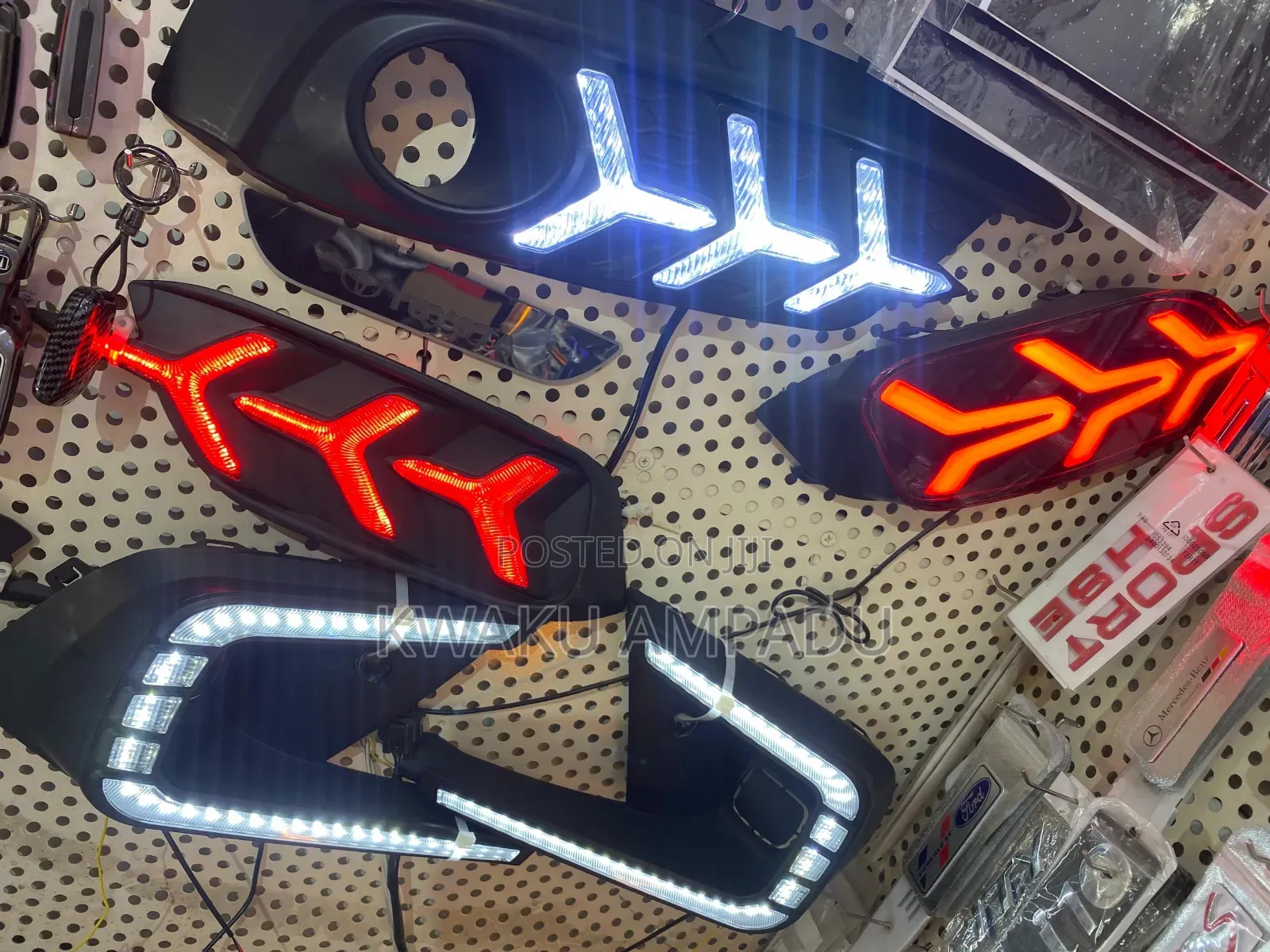 Led DRL Fog Light Bezel