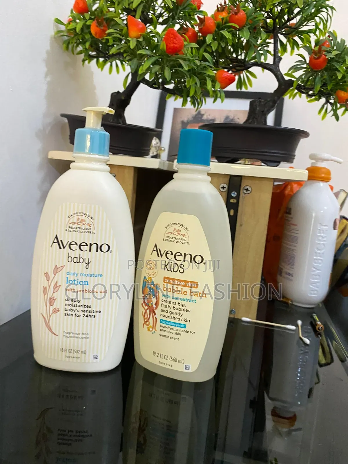 Aveeno Baby Lotion and Shower Gel
