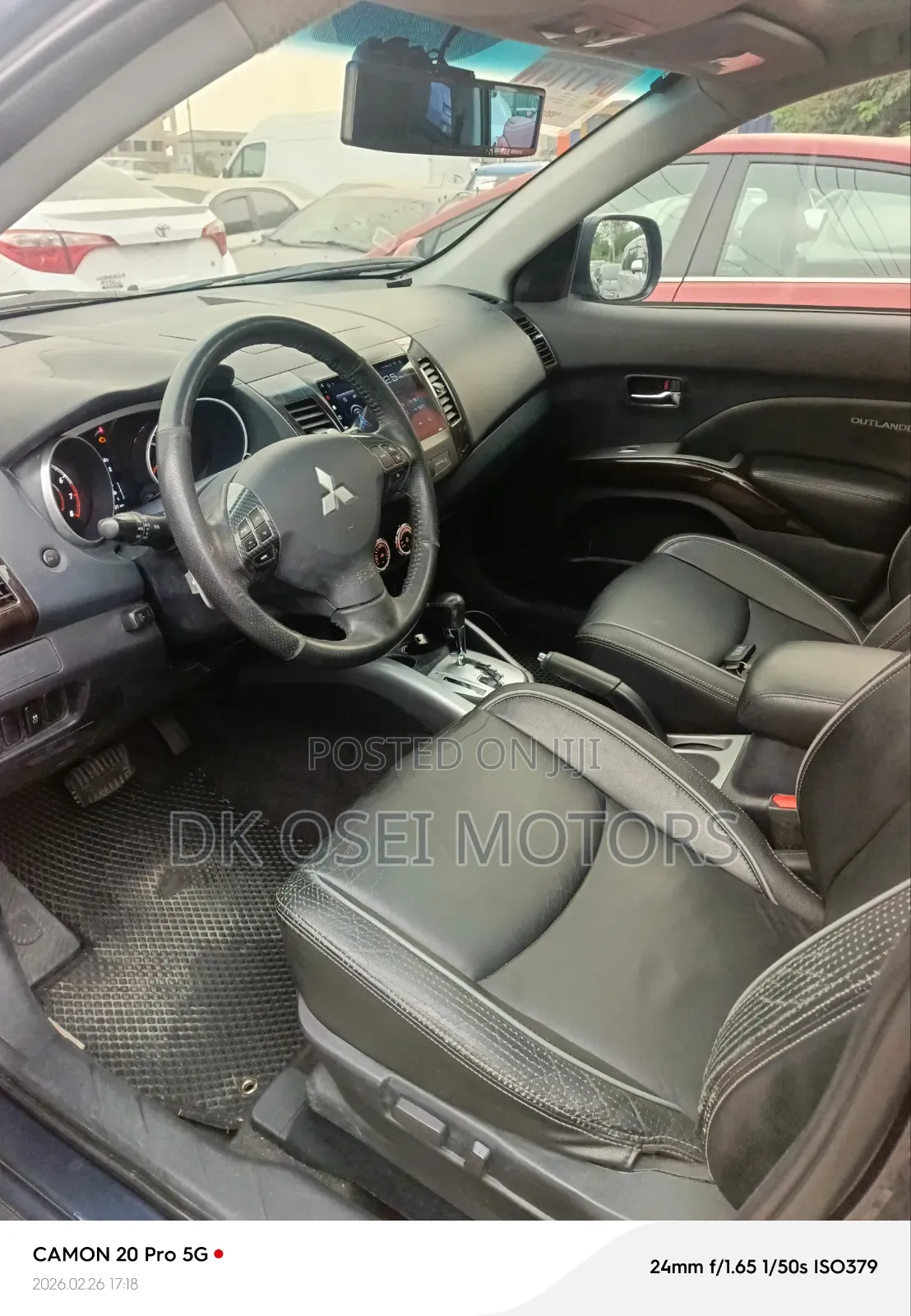 Mitsubishi Outlander SE 4dr SUV AWD (2.4L 4cyl CVT) 2014 Blue