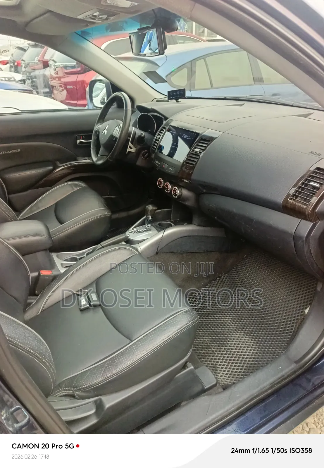 Mitsubishi Outlander SE 4dr SUV AWD (2.4L 4cyl CVT) 2014 Blue