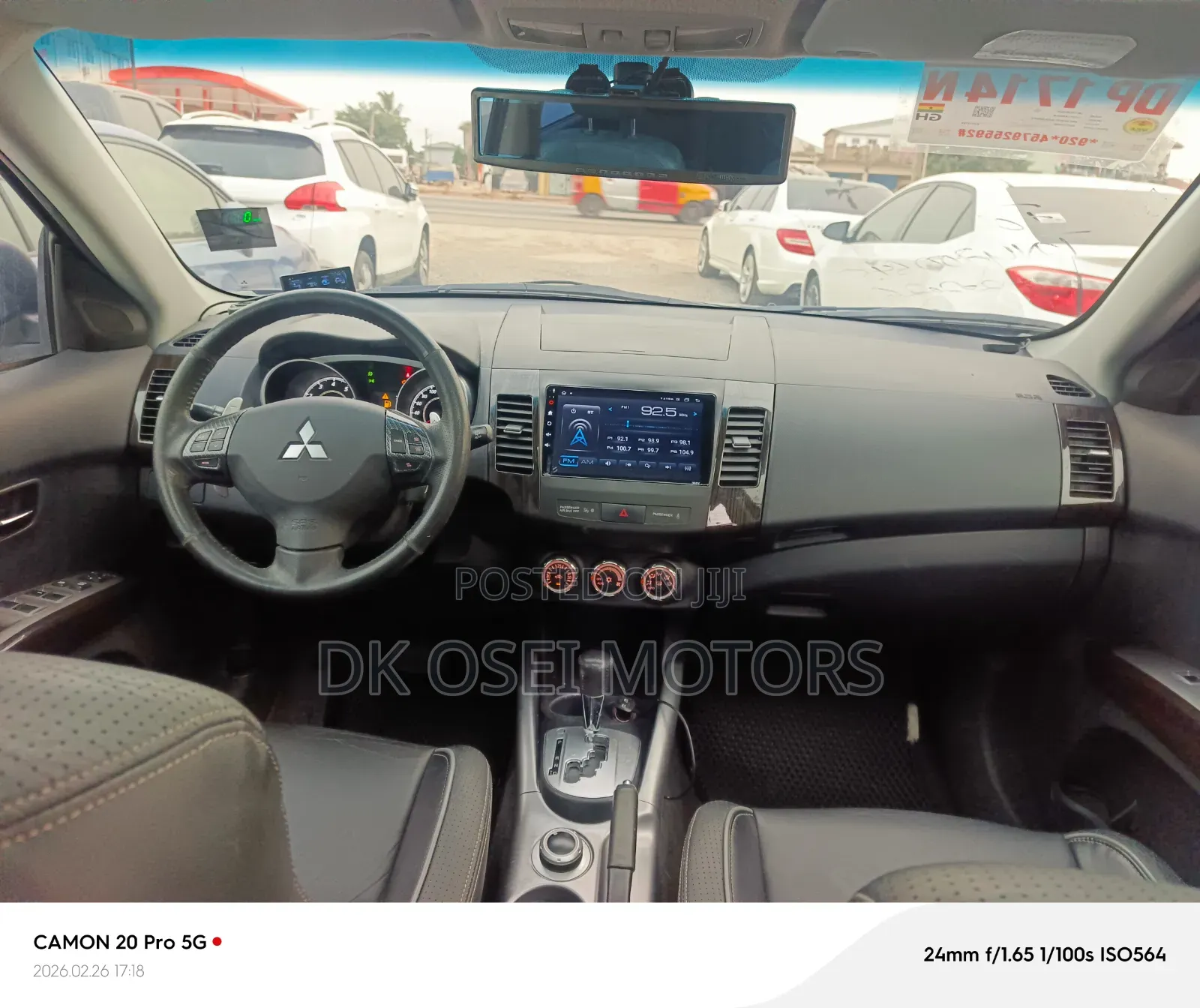 Mitsubishi Outlander SE 4dr SUV AWD (2.4L 4cyl CVT) 2014 Blue
