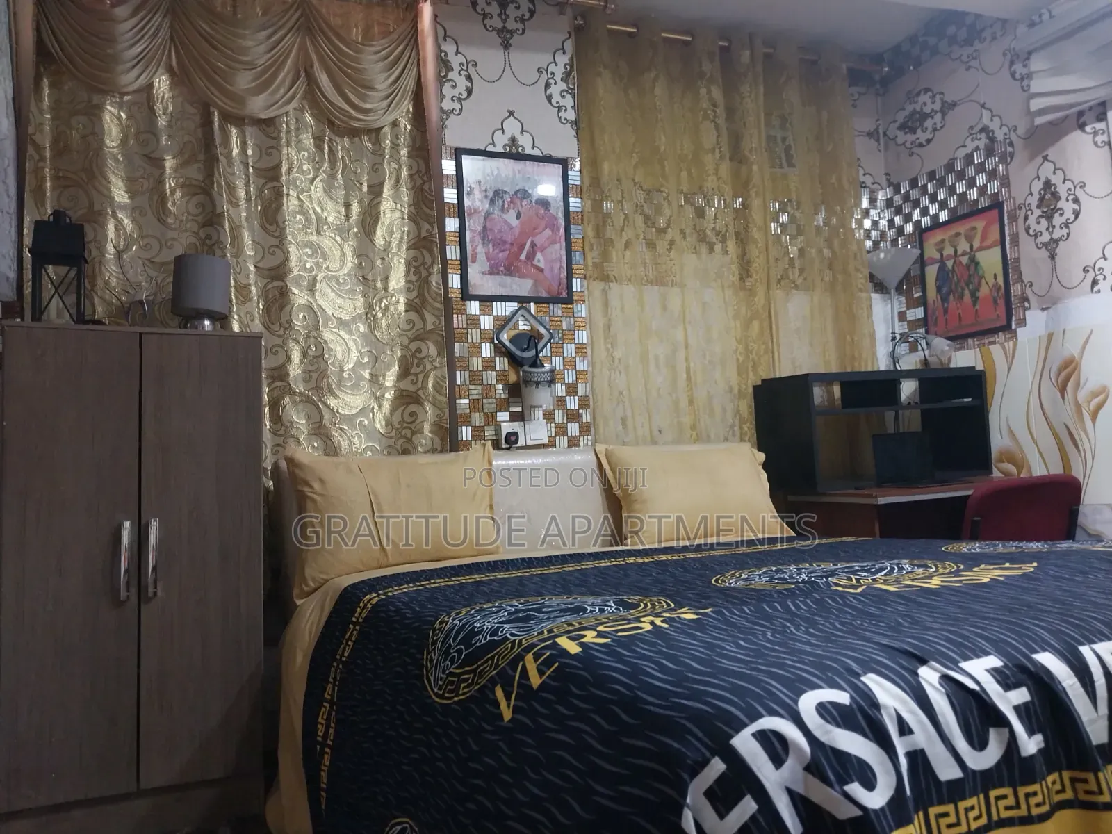 Furnished 2bdrm Apartment in Gratitude Apartment, Nyanmekye for rent