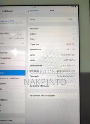 Apple iPad 4 Wi-Fi 64 GB White