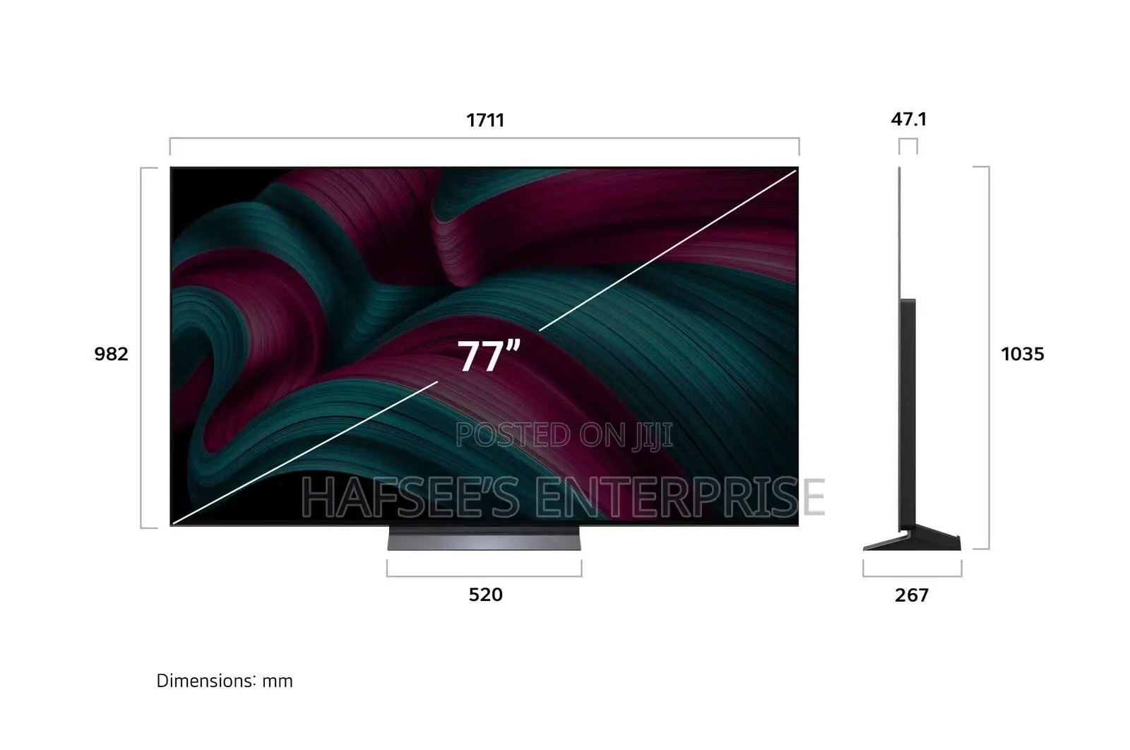 Lg Oled77c5 Oled Evo 77‐Inch Smart Tv
