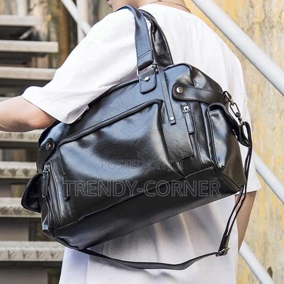 Multi-Pocket Travel Duffel Bag