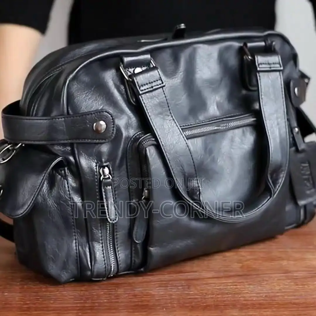 Multi-Pocket Travel Duffel Bag