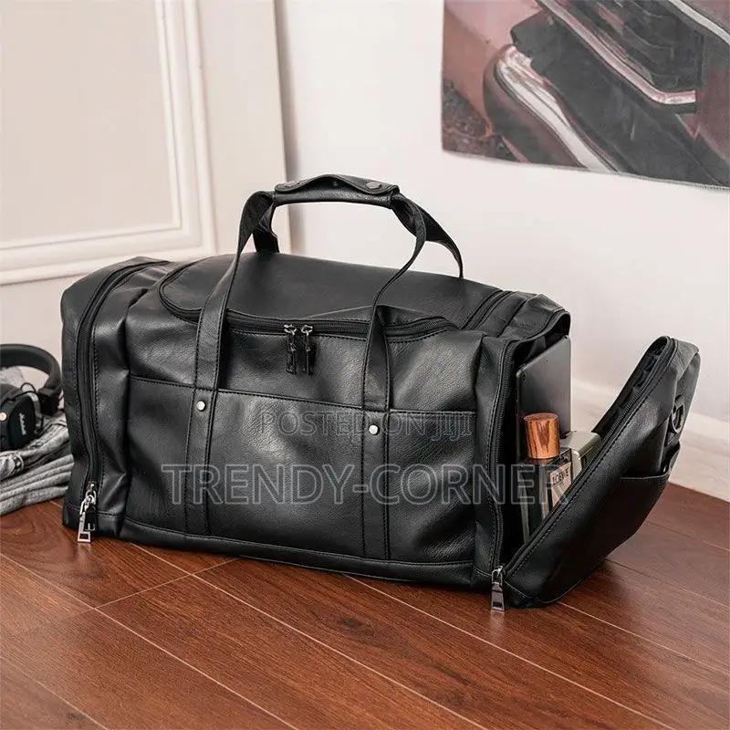 Multi-Pocket Travel Duffel Bag