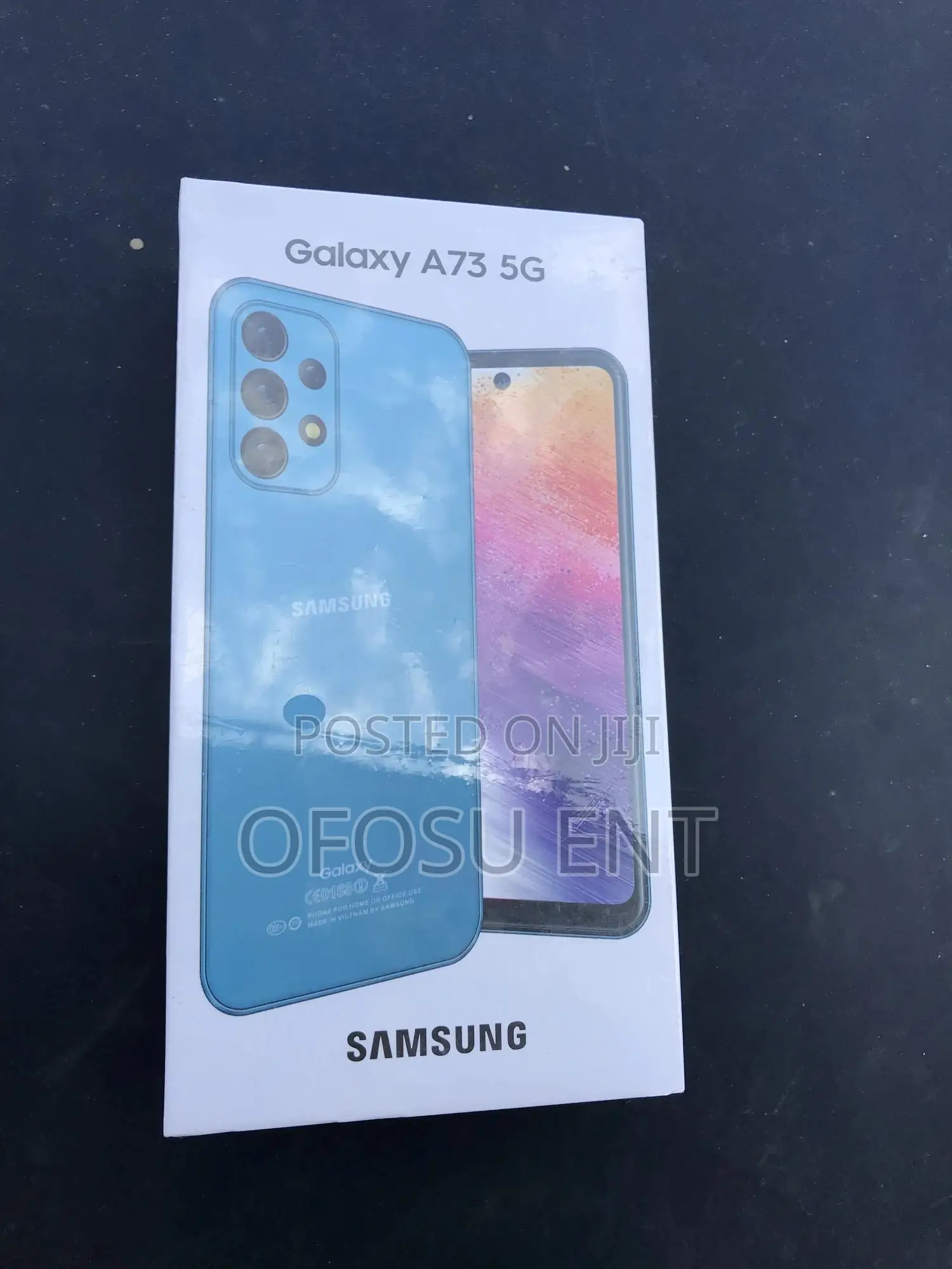 New Samsung Galaxy A73 5G 256 GB Black