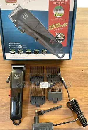 Kiki New Gain Ng-888b Professional Cordless Hair Clipper Set