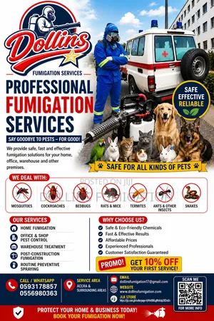 Dollins Fumigation Say Goodbye to Pest -for Good!