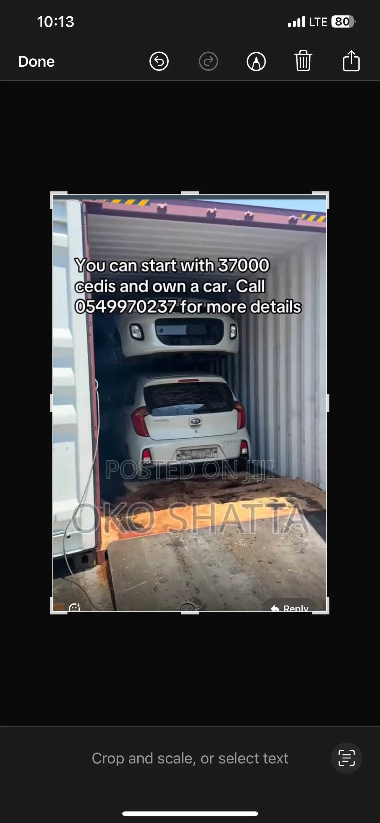 We Are Importers. We Import the Car From Korea for You. After Two We A