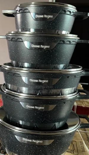 10 Pieces Granite Cookware Set