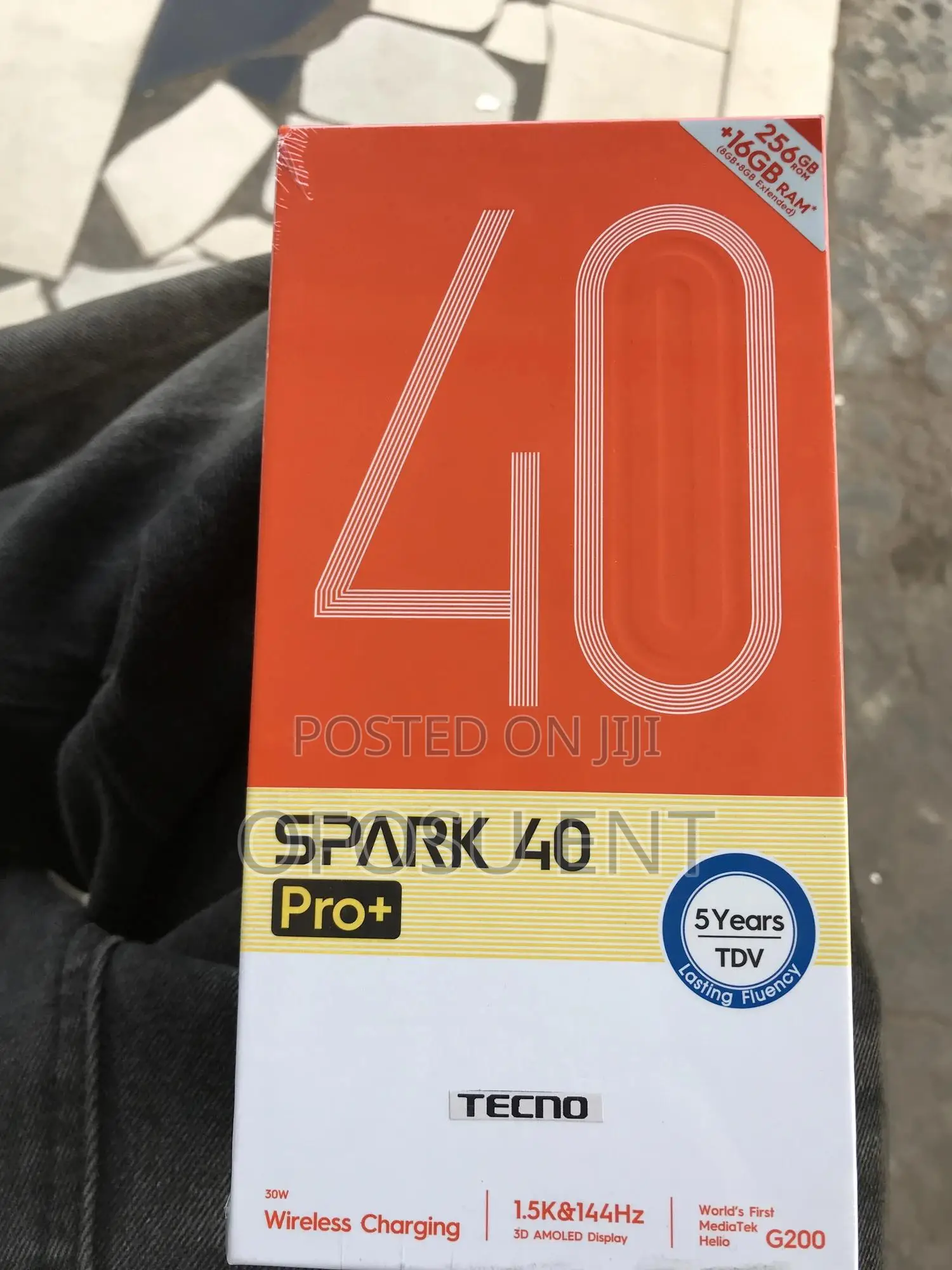 New Tecno Spark 40 Pro 256 GB Gray