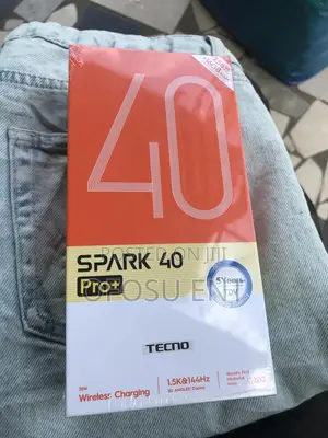 New Tecno Spark 40 Pro 256 GB Black