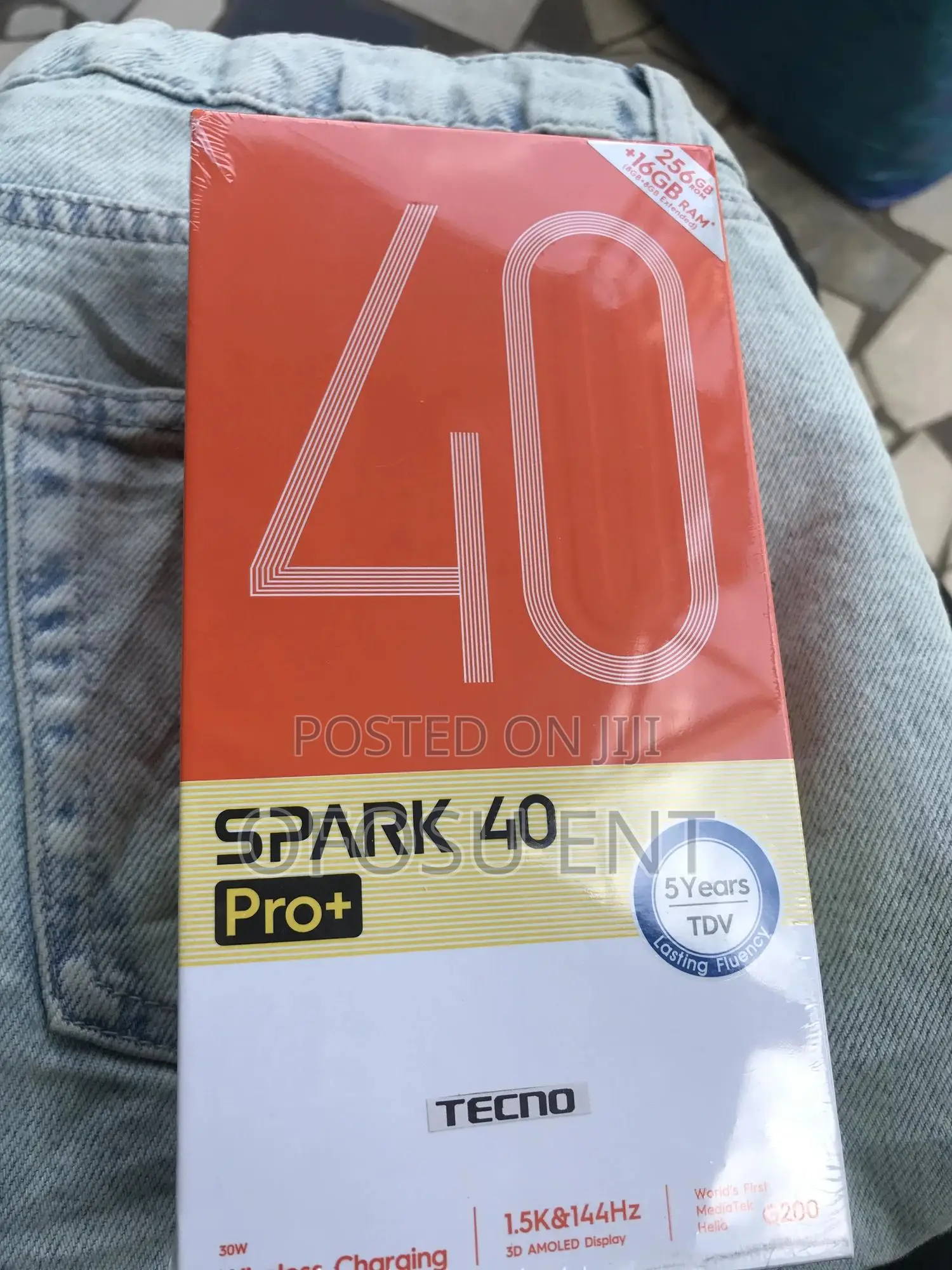 New Tecno Spark 40 Pro 256 GB Black