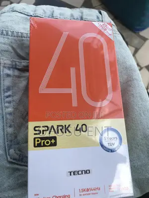 New Tecno Spark 40 Pro 256 GB Black