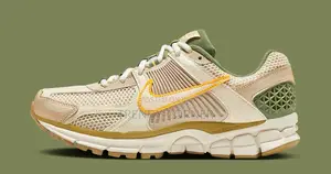 Nike Zoom Vomero 5,"Sail/Laser Orange/Medium Olive" Colorway