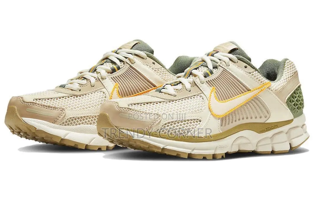 Nike Zoom Vomero 5,"Sail/Laser Orange/Medium Olive" Colorway