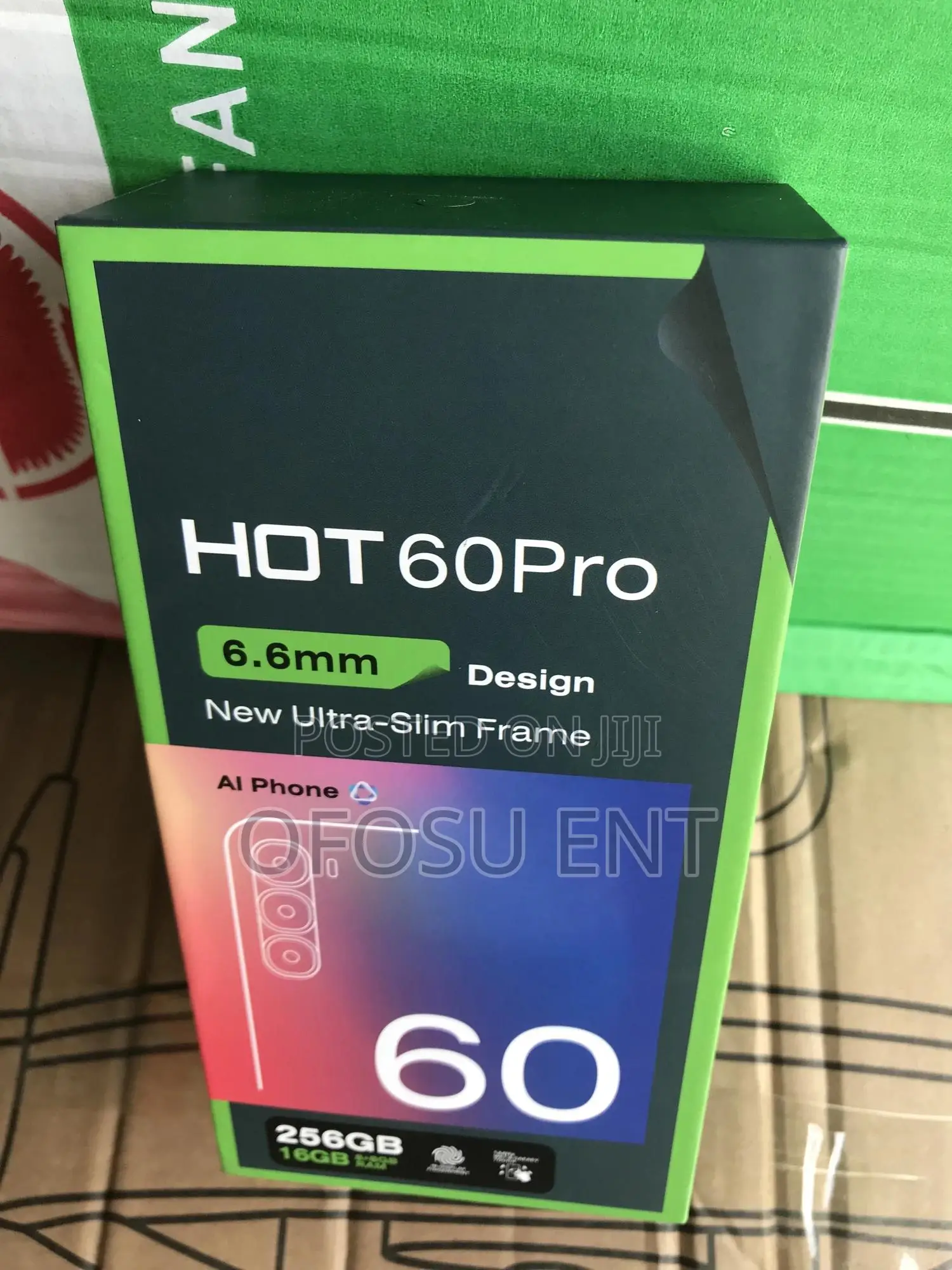 New Infinix Hot 60 Pro 256 GB Gray