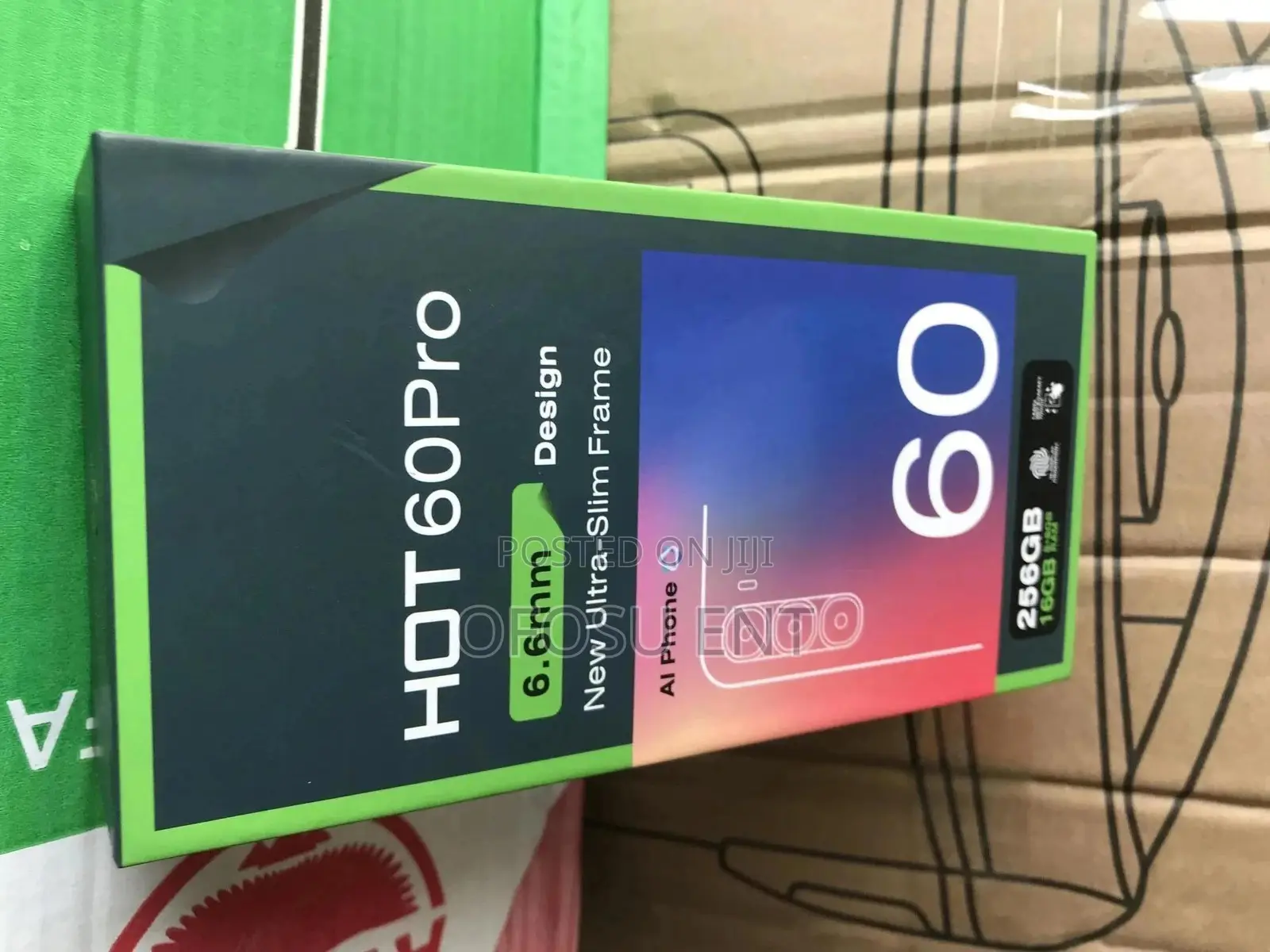 New Infinix Hot 60 Pro 256 GB Gray
