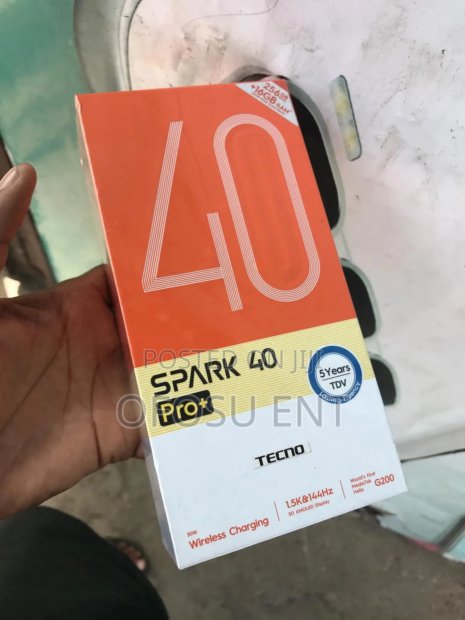 New Tecno Spark 40 Pro+ 256 GB Gray