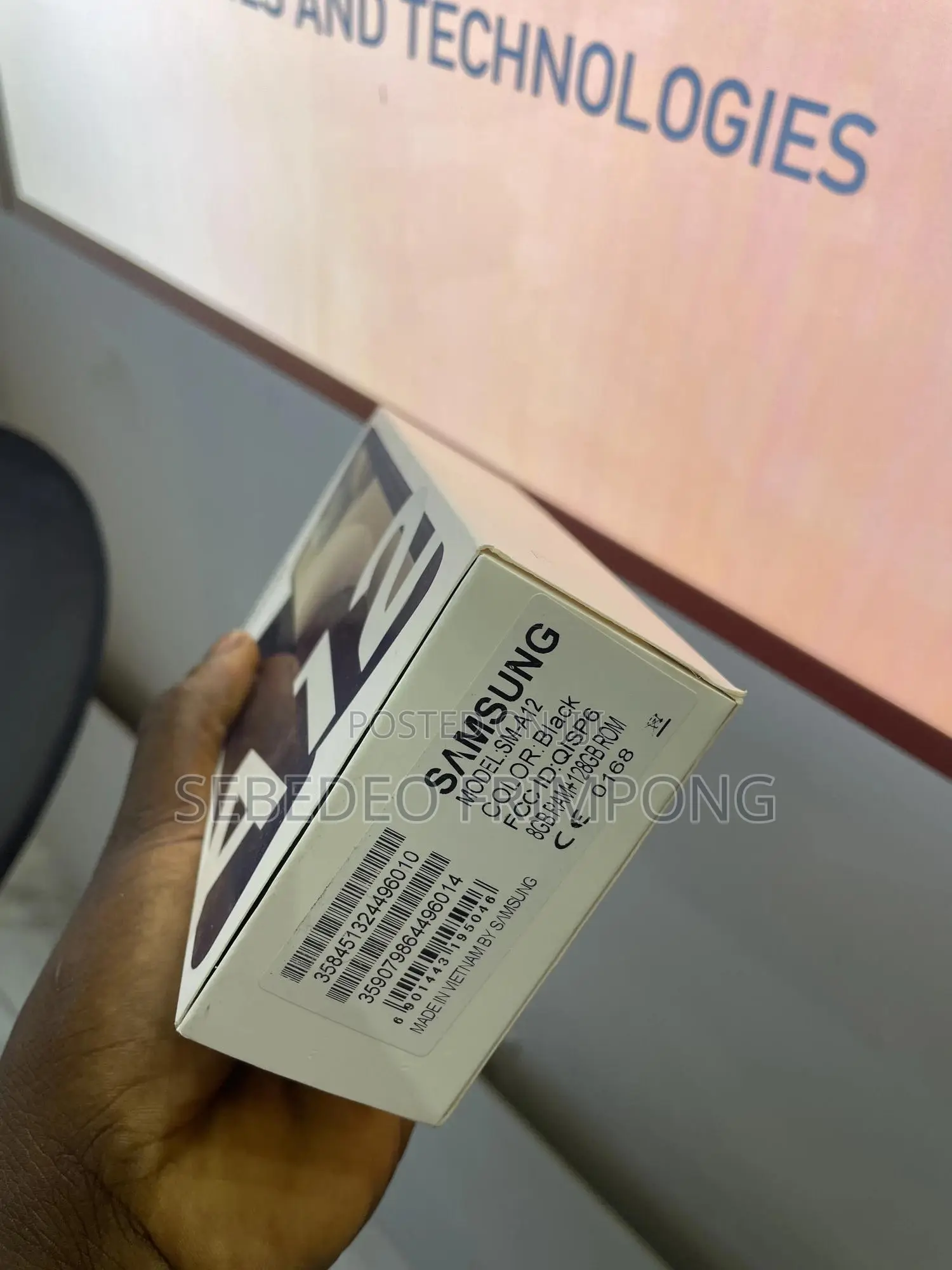 New Samsung Galaxy A12 128 GB Black