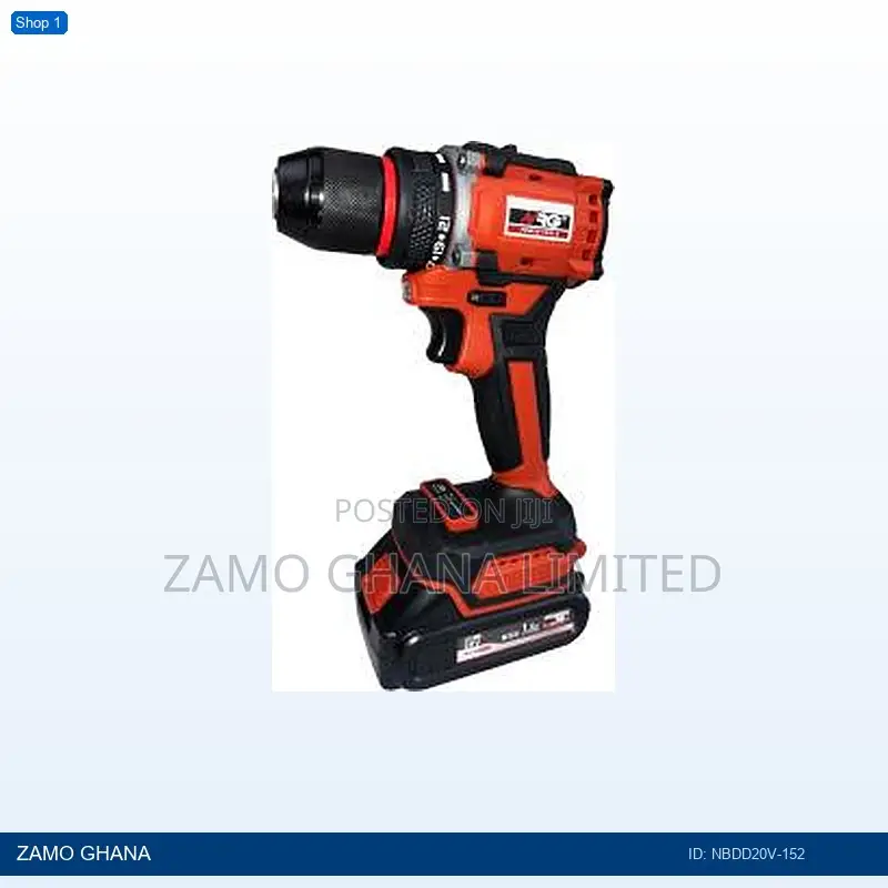 20v Drill Driver Brushless 10mm 45nm + 1.5ax2 Batteries - Nbdd20v-152