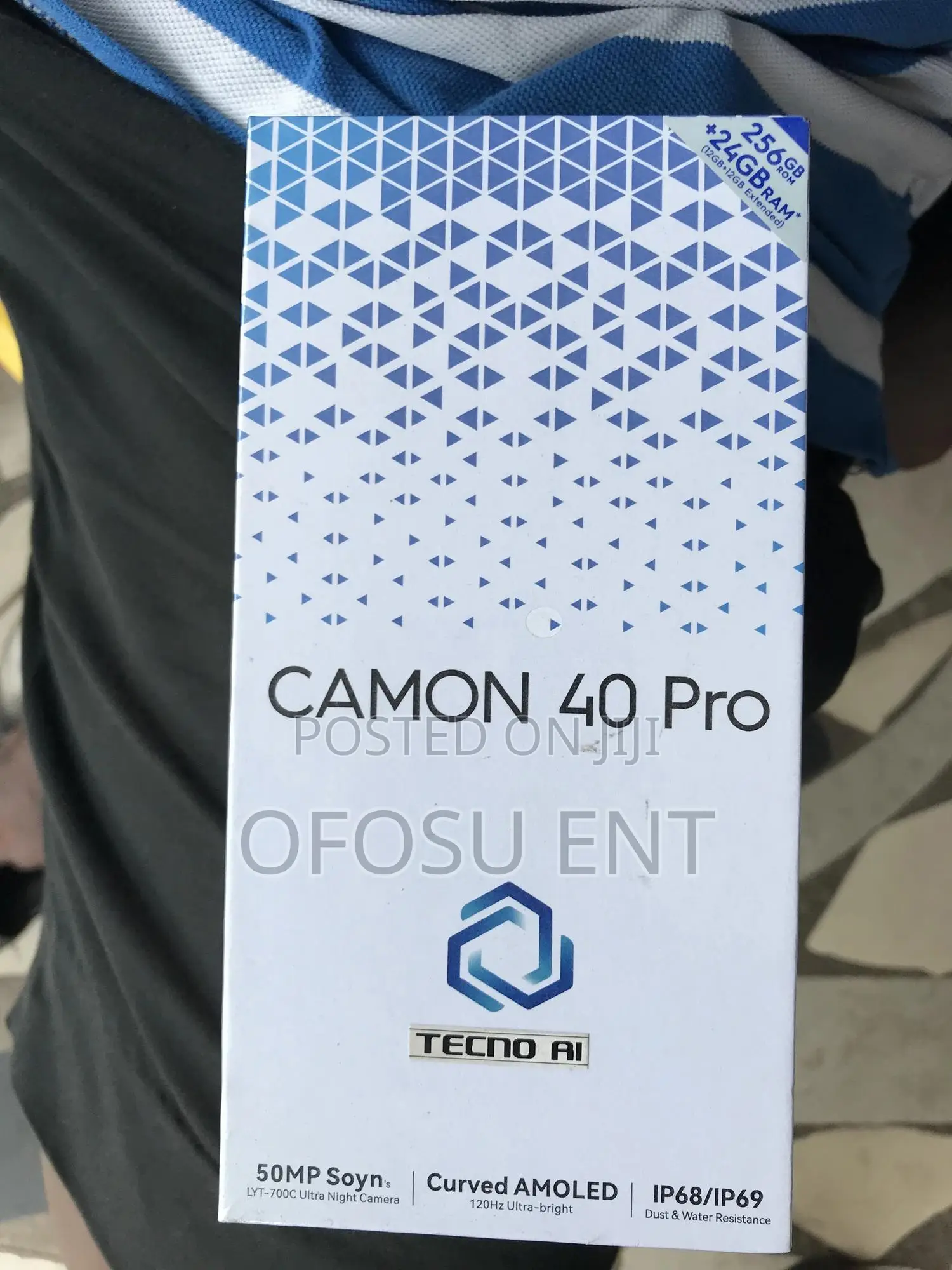 New Tecno Camon 40 Pro 5G 256 GB Gray