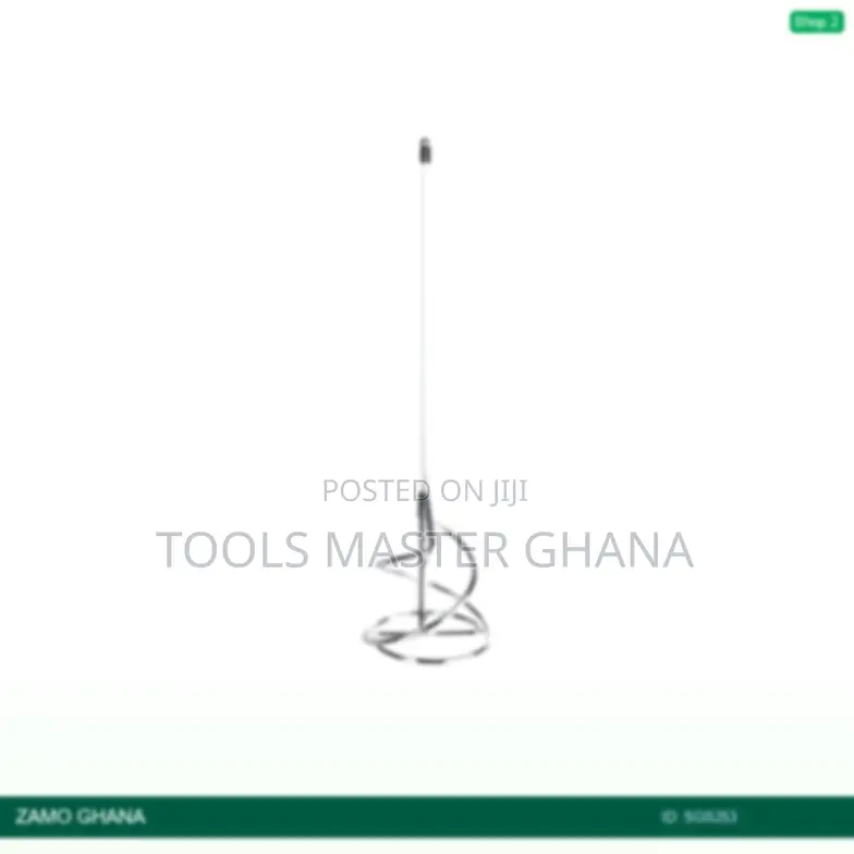 Paint Mixer Hex / Chrome 100*425 Paddle - Sgs253