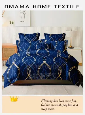 1 King Size Bedsheet (240x260cm) 3 Pillows Cases (50x70cm)
