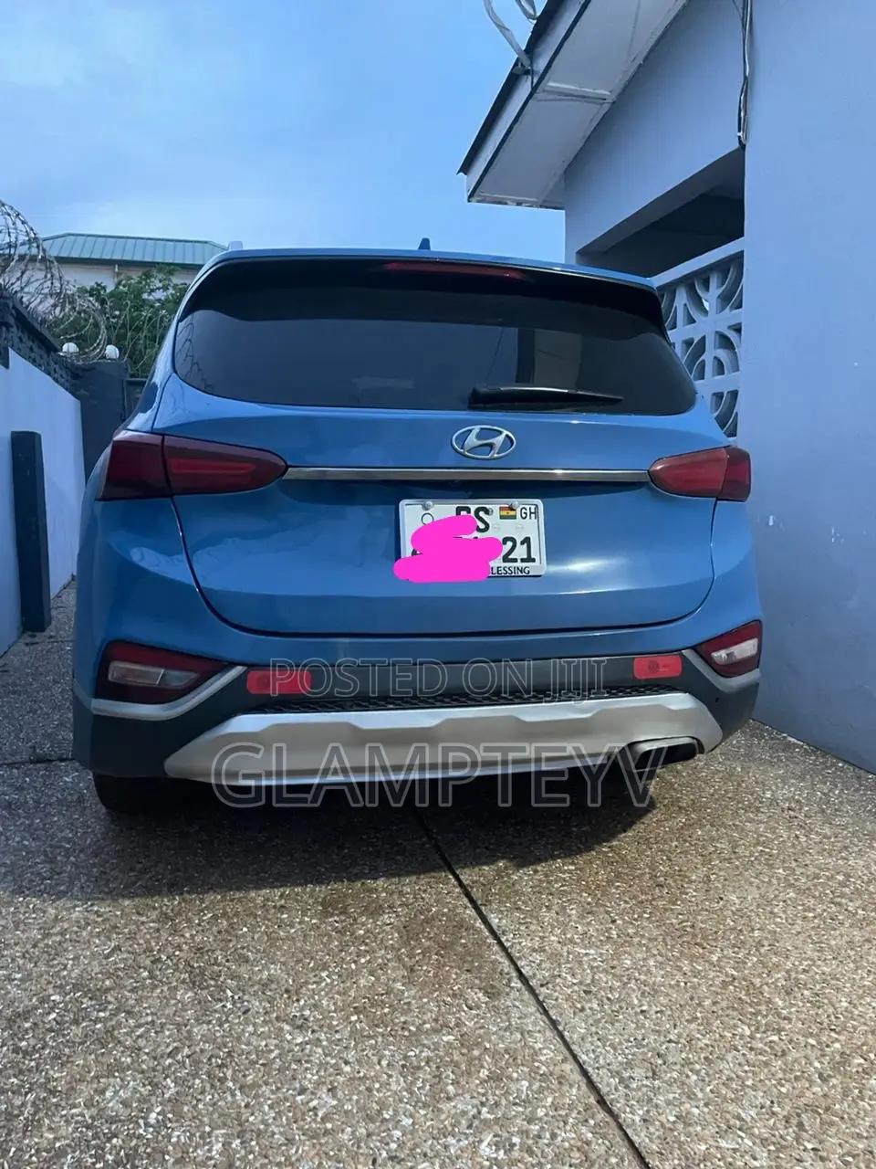 Hyundai Santa Fe 2019 Blue