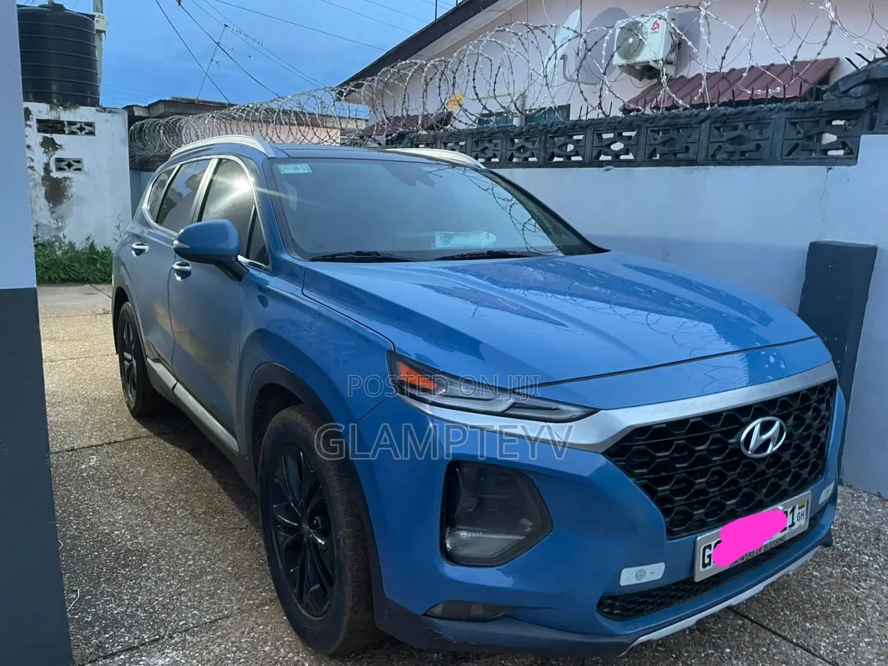 Hyundai Santa Fe 2019 Blue