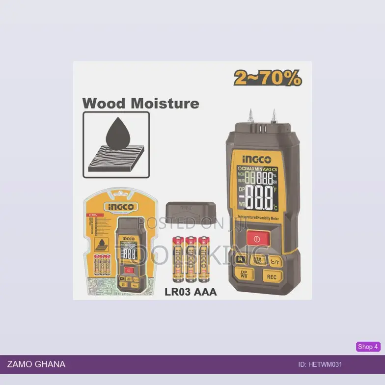 Wood Moisture - Hetwm031