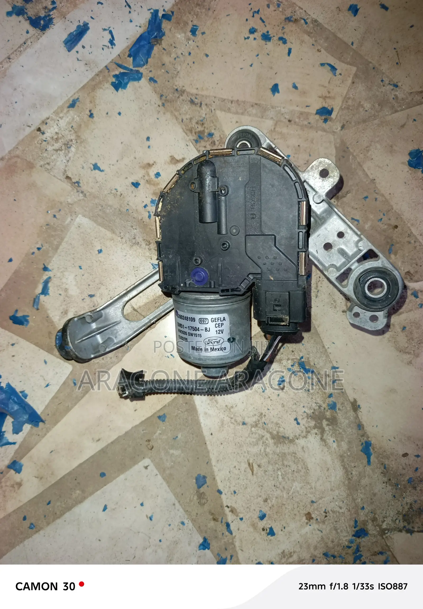 2012 Ford Focus Wiper Motor
