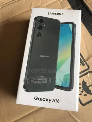 New Samsung Galaxy A16 5G 256 GB Black