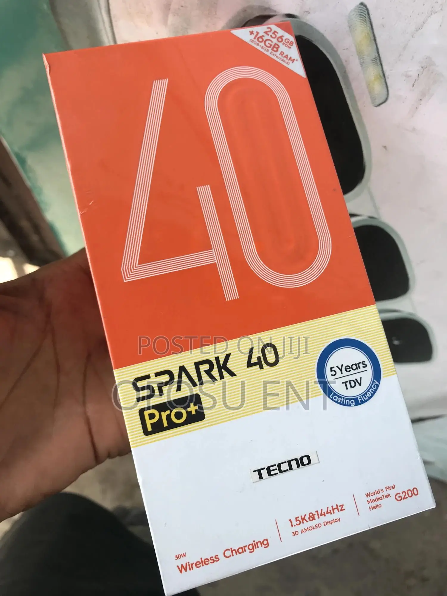 New Tecno Spark 40 Pro+ 256 GB Gray