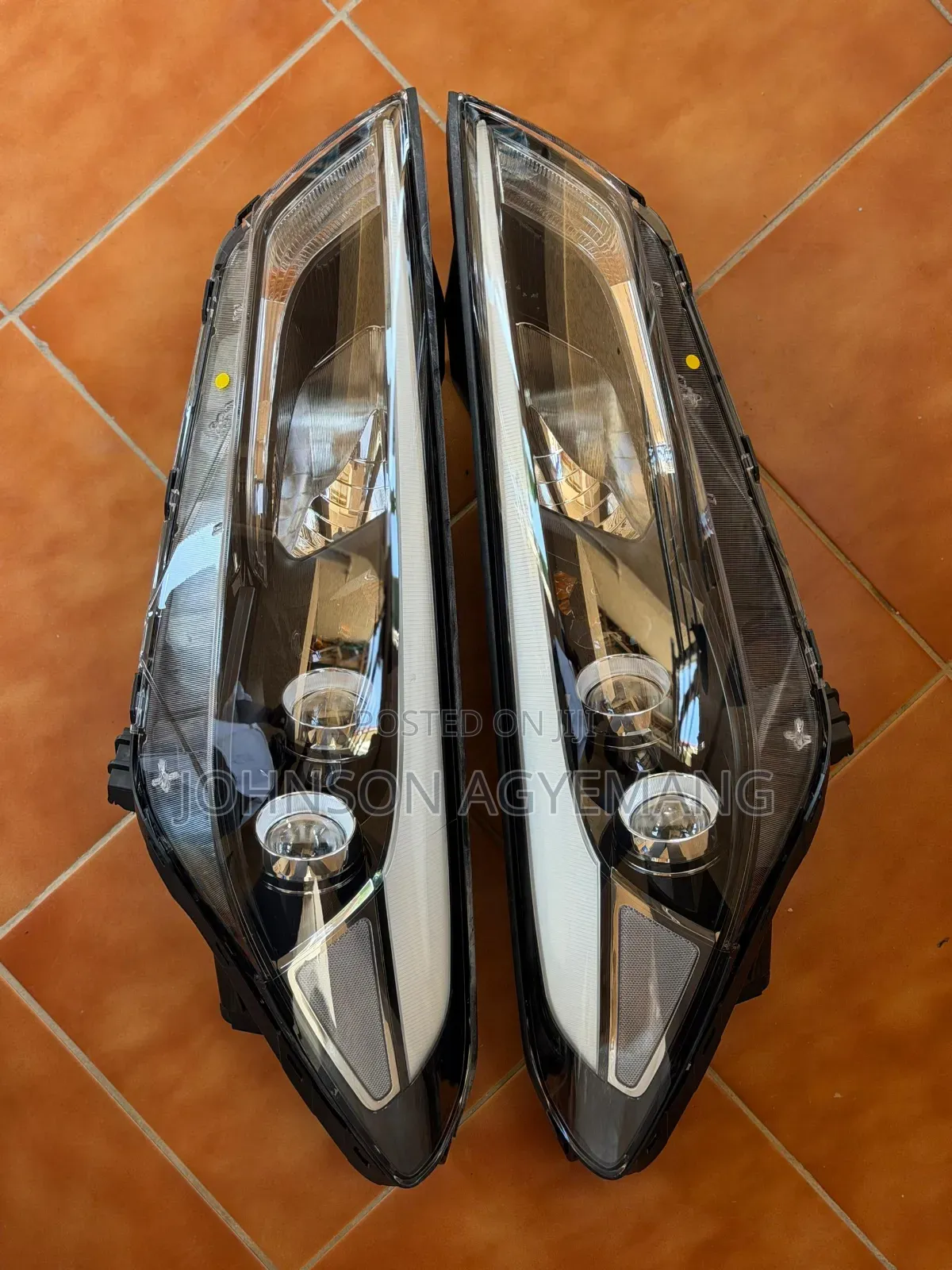 Hyundai Tucson 2017 Headlight Double Yolk Led