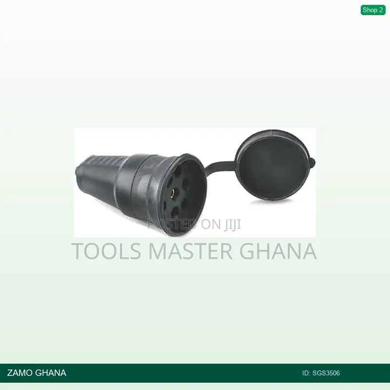 Rubber Three Phase Female Plug - Sgs3506