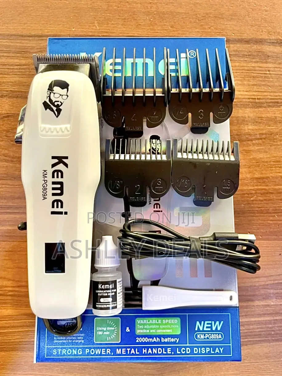 Kemei Km-Pg809a Cordless Hair Clipper Set