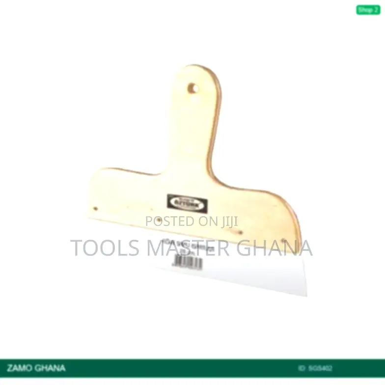 Curved Handle Putty Knife 25cm - Sgs402