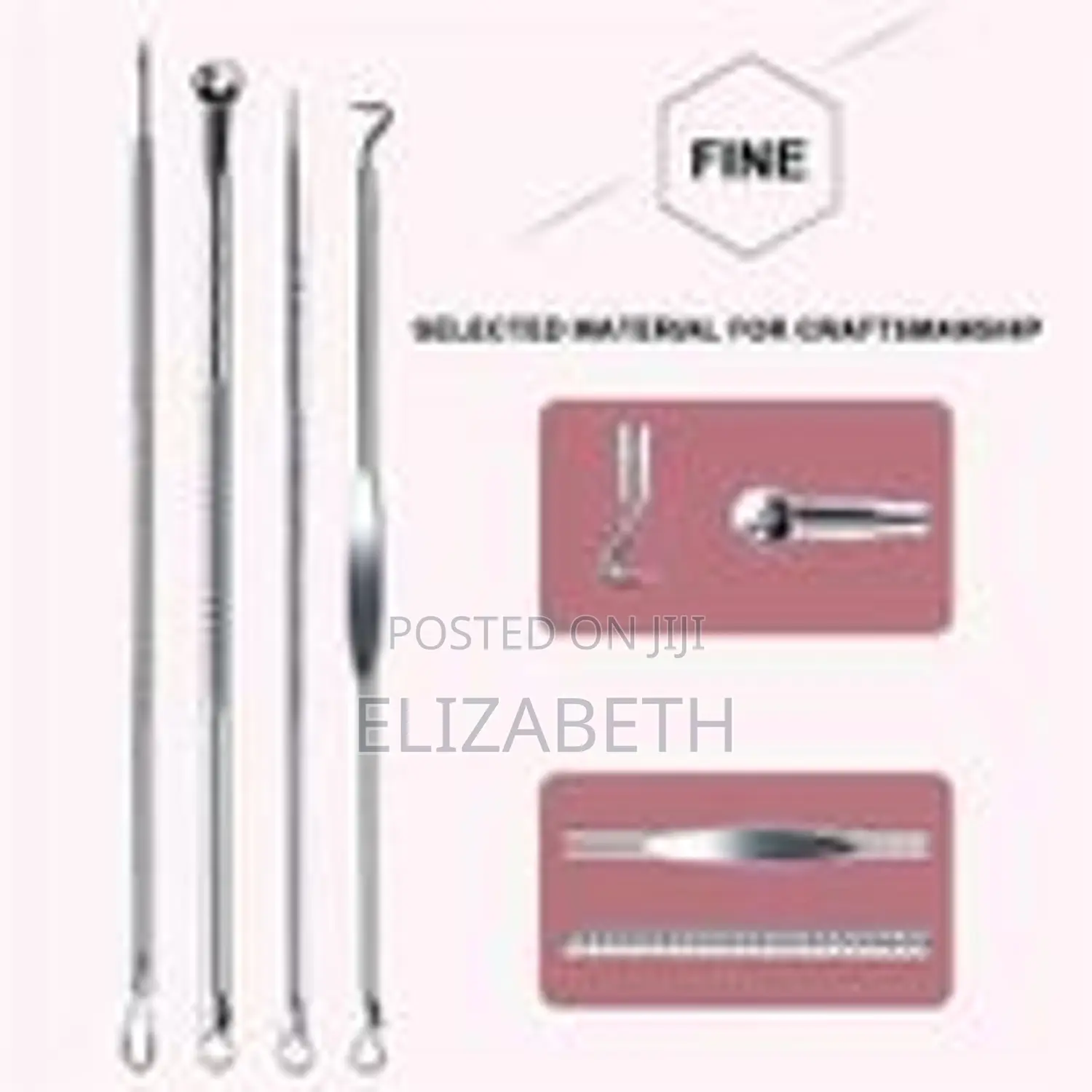 4-piece Acne And Black Head Remover Set