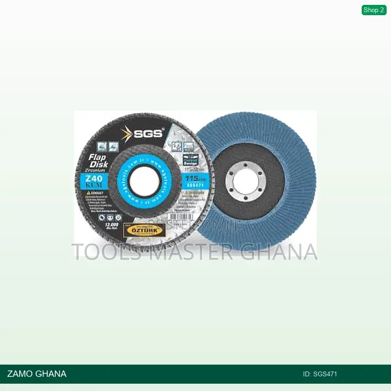 Flap Disc 115mm A40 Zirconium - Sgs471