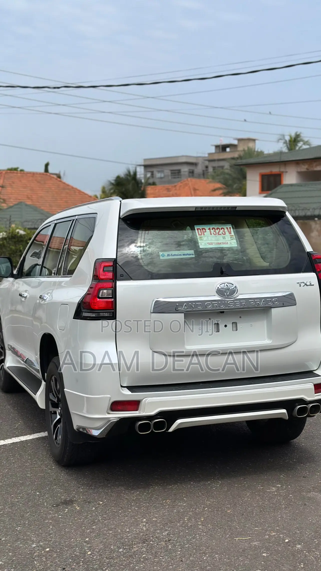 Toyota Land Cruiser Prado 4.0 Petrol TX-L 2017 White