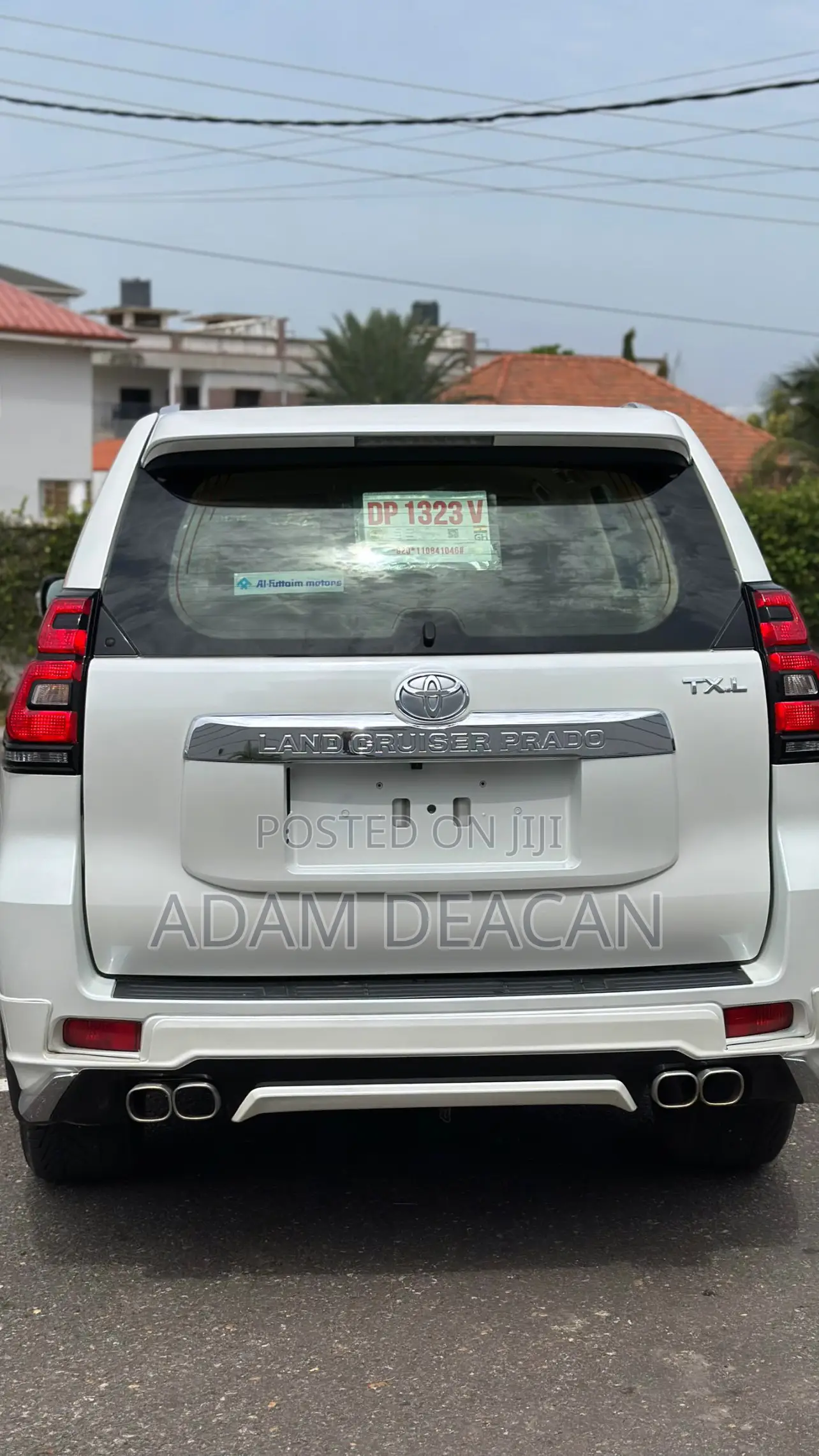 Toyota Land Cruiser Prado 4.0 Petrol TX-L 2017 White