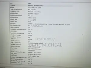 Laptop Dell Latitude 5590 8GB Intel Core i5 SSD 256GB