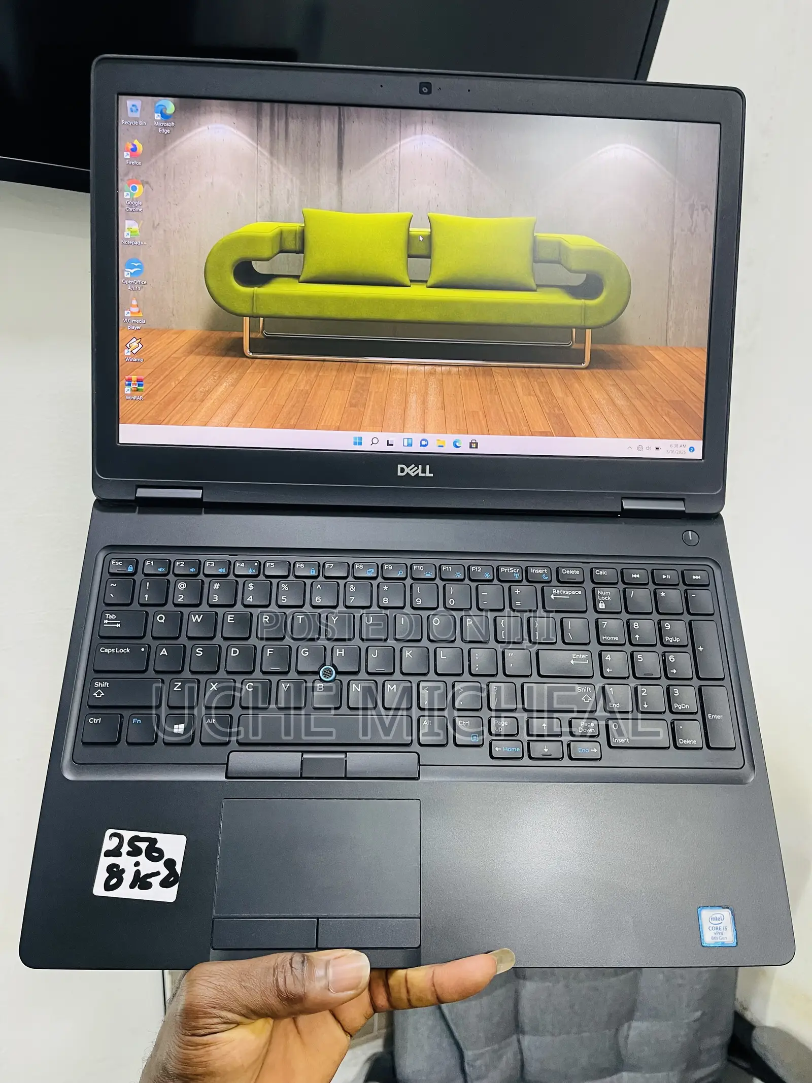 Laptop Dell Latitude 5590 8GB Intel Core i5 SSD 256GB