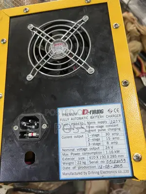 24 Volts Battery Charger From Italy