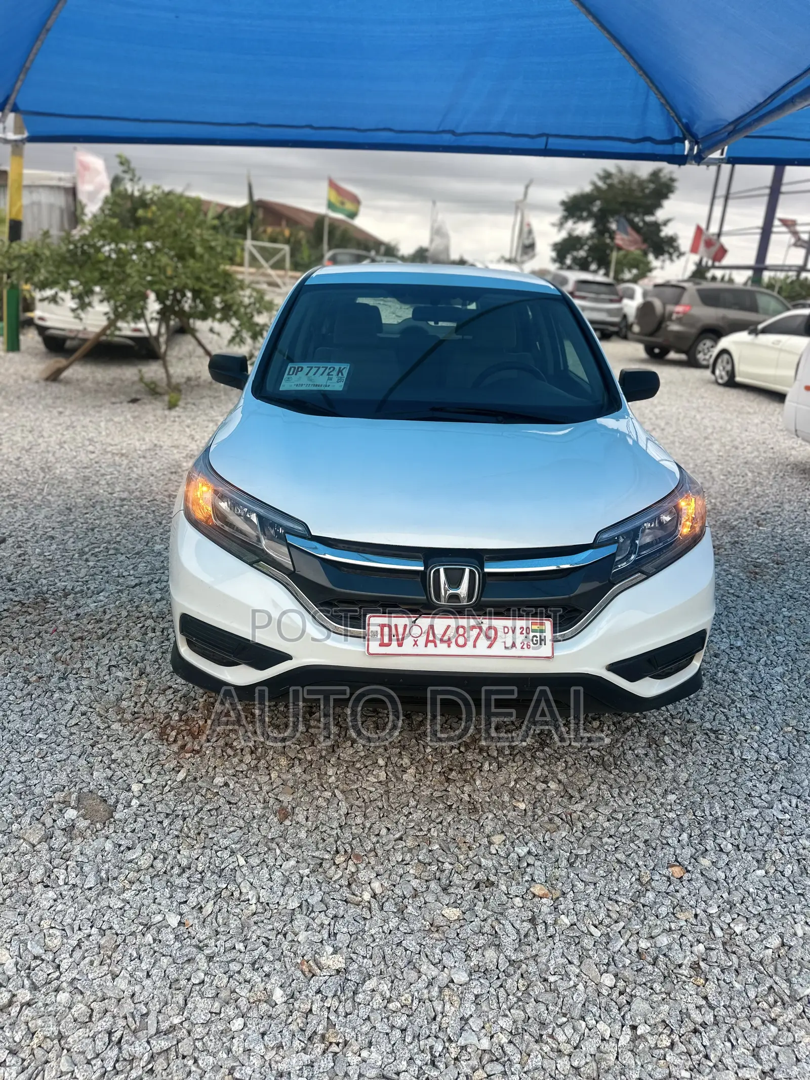 Honda CR-V LX 4dr SUV (2.4L 4cyl CVT) 2015 White