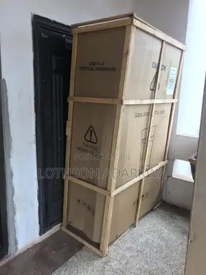 Refrigerator With Double Sliding Glass Doors – Energy Efficient