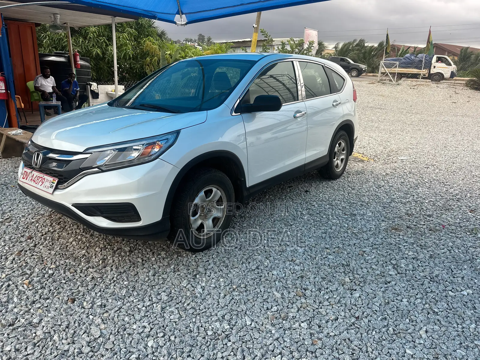 Honda CR-V LX 4dr SUV (2.4L 4cyl CVT) 2015 White